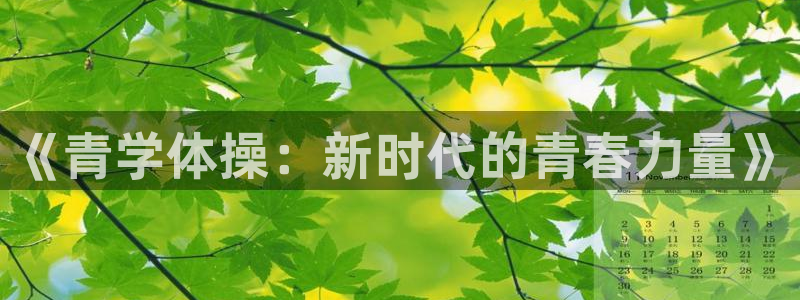 《青学体操：新时代的青春力量》
